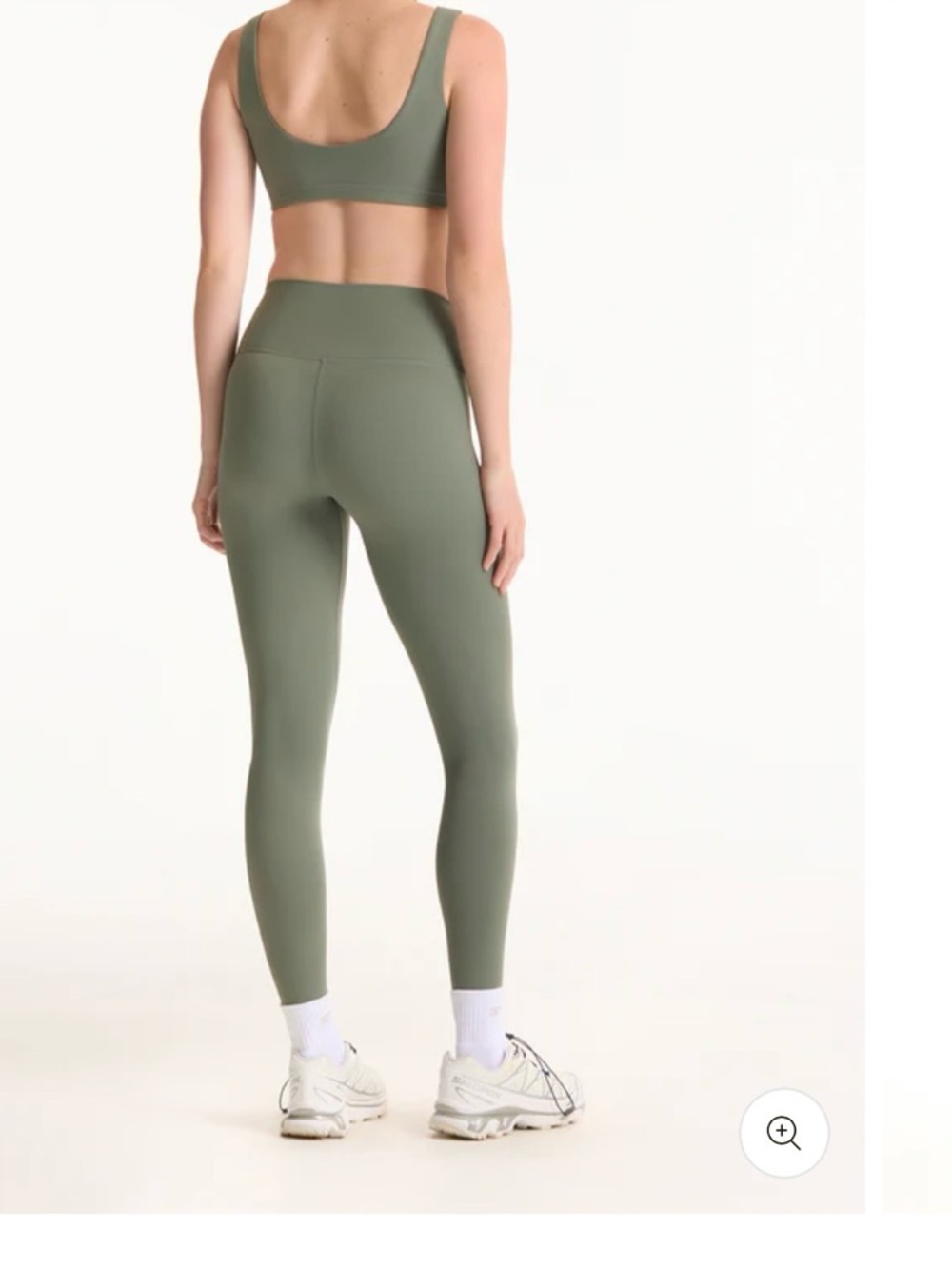 SET Active Olive Green High-Waist Sculpt Leggings